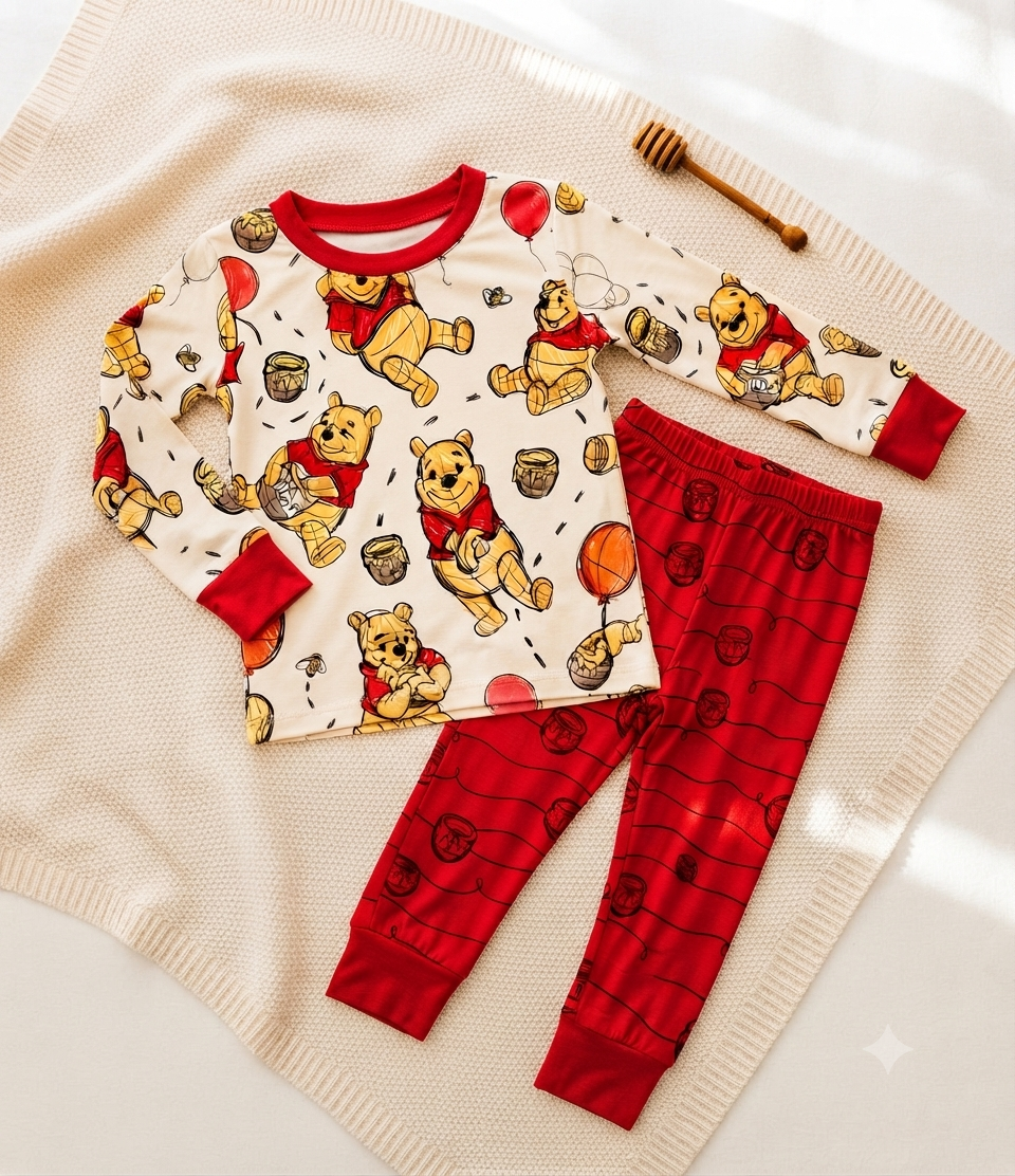 Classic Pooh Bamboo Convertible Sleeper