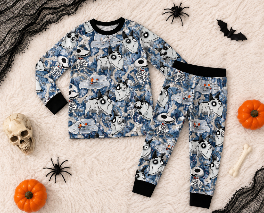 Halloween Burton Dogs Bamboo Sleeper