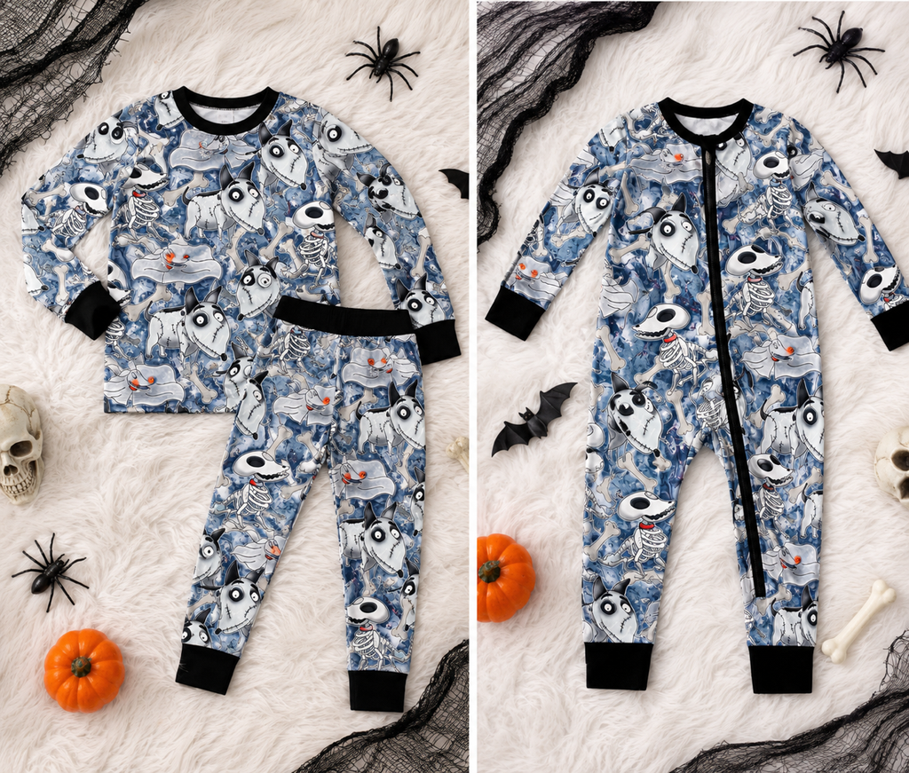 Halloween Burton Dogs Bamboo Sleeper
